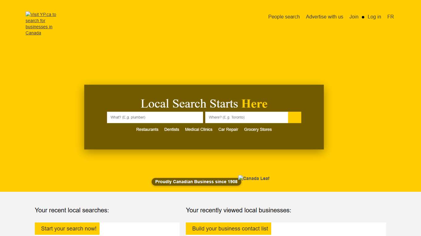 Find local businesses, products, reviews and deals on YellowPages.ca - YP.ca