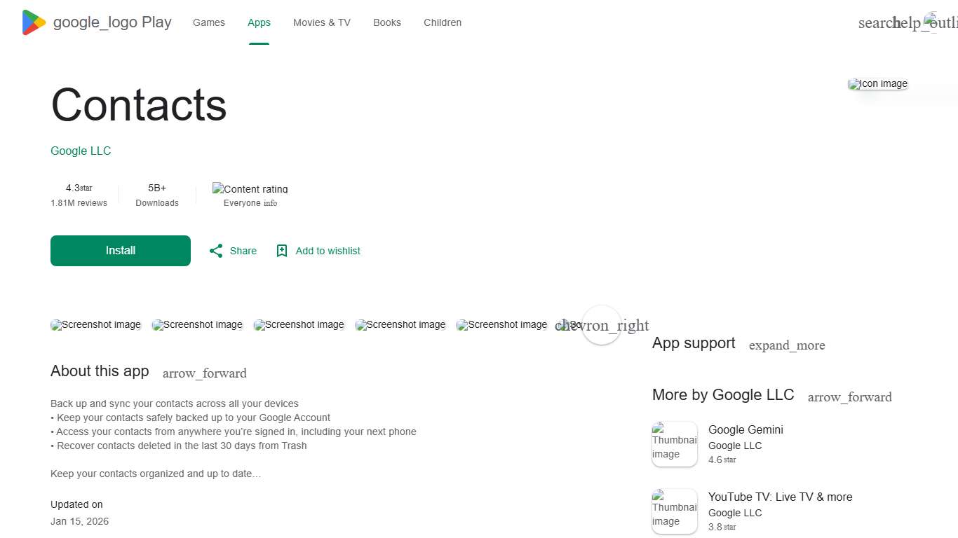 Contacts - Apps on Google Play